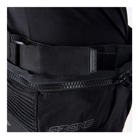 Spodnie tekstylne damskie OZONE JET II LADY BLACK czarny