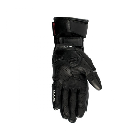 Rękawice szosowo-turystyczne damskie SECA COMPASS LADY BLACK czarny