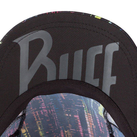 Czapka z daszkiem BUFF PRO RUN CAP R-WIRA BLACK