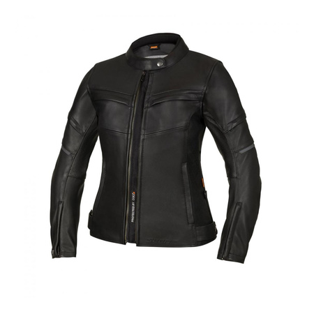Kurtka skórzana damska SECA DARKSIDE TFL LADY BLACK czarny