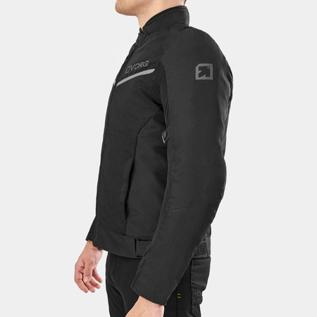 Kurtka tekstylna VORG NANO BLACK czarny