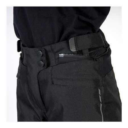 Spodnie tekstylne damskie OZONE FLOW LADY BLACK czarny