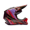 Kask cross FOX V3 RS CANVAS RED czerwony