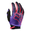Rękawice cross dziecięce FOX JUNIOR GIRLS 180 TOXSYK BLACK/PINK fioletowy różowy czarny