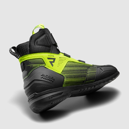 Buty krótkie REBELHORN CORE BLACK/FLUO YELLOW czarny żółty fluo