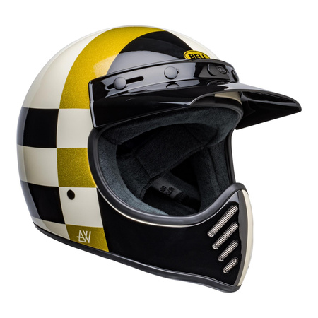 KASK BELL MOTO-3 ATWLYD ORBIT WHITE/BLACK