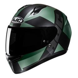Kask integralny HJC C10 TEZ GREEN/BLACK zielony czarny