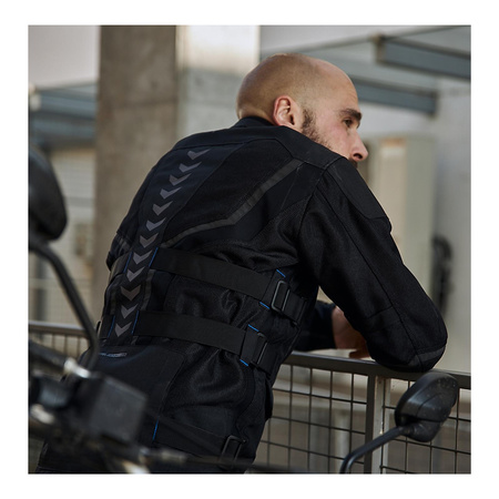 Kurtka tekstylna REBELHORN SCANDAL BLACK czarny