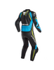 Kombinezon dwuczęściowy DAINESE LAGUNA SECA 4 BLACK/BLUE/YELLOW FLUO czarny niebieski żółty fluo