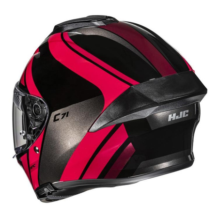 Kask integralny HJC C71 FABER RED/BLACK czerwony czarny