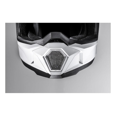 Kask cross HJC C50 SOLID PEARL WHITE biały