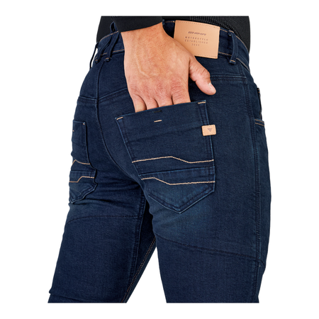 Jeansy motocyklowe SHIMA DEVON MEN DARK BLUE granatowy niebieski