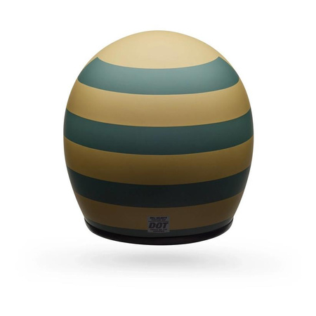 Kask otwarty BELL CUSTOM 500 ECE6 PARLOR MATTE EMERALD GOLD zielony złoty