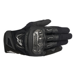 Rękawice miejskie ALPINESTARS SMX-2 AIR CARBON V2 BLACK czarny