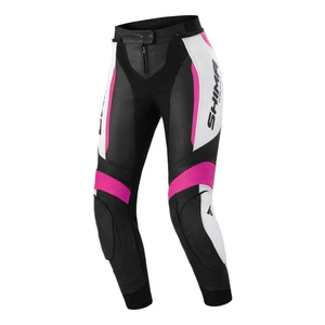 Spodnie skórzane damskie SHIMA MIURA 2.0 PINK FLUO czarny różowy