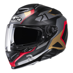 Kask integralny HJC RPHA 71 HAPEL BLACK/RED/BRONZE czarny czerwony brązowy biały szary