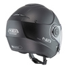 Kask otwarty NZI CIVIC SOLID MATT BLACK czarny mat