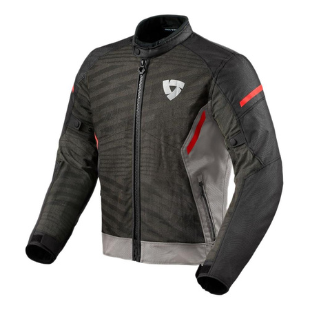 Kurtka tekstylna REVIT TORQUE 2 H2O GREY/RED szary czerwony czarny
