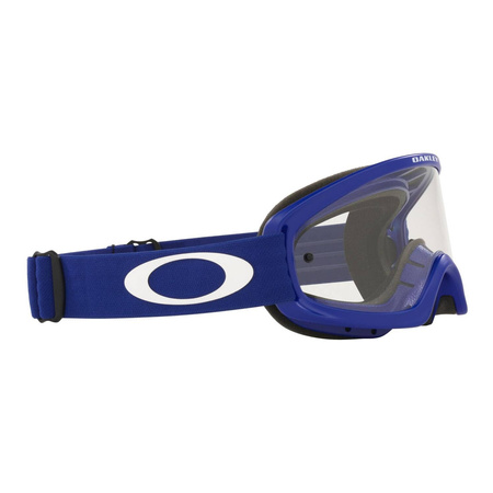Gogle motocyklowe OAKLEY O FRAME 2.0 PRO XS MX MOTO BLUE CLEAR niebieski