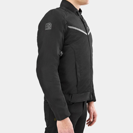 Kurtka tekstylna VORG NANO BLACK czarny
