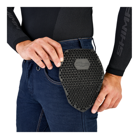 Jeansy motocyklowe SHIMA DEVON MEN DARK BLUE granatowy niebieski