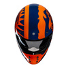 Kask integralny HJC V60 FLAME BLACK/RED czarny czerwony