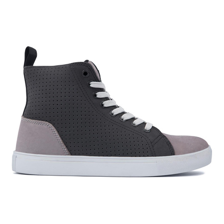 Trampki motocyklowe damskie REBELHORN TRAMP II LADY BLACK/GREY czarny szary