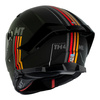 Kask integralny MT THUNDER 4 SV MIL MATT BLACK czarny czerwony żółty