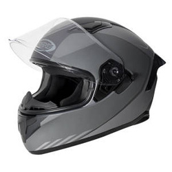 Kask integralny OZONE SPRINT STRIPE MATTE BLACK/GREY czarny szary
