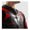 Kurtka skórzana REBELHORN INFERNO BLACK/BLUE/WHITE/RED czarny niebieski biały czerwony