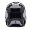 Kask cross FOX V1 LEAN BLACK czarny biały