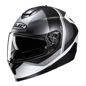 Kask integralny HJC C70N ALIA BLACK/SILVER czarny srebrny szary biały
