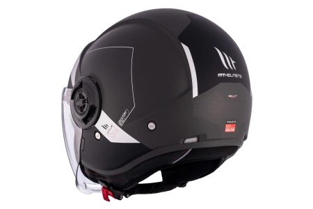 Kask otwarty MT VIALE SV S 68 UNIT MATT GREY szary czarny biały