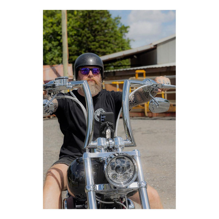 Podstawa QUAD LOCK PRO montowana na kierownicy CHROME srebrny