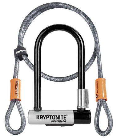 Zapięcie U-Lock KRYPTONITE KRYPTOLOK MINI-7 LINKA W ZESTAWIE 8,2CM X 17,8CM czarny