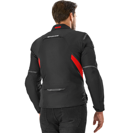 Kurtka tekstylna SHIMA RUSH 2.0 RED czarny czerwony