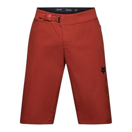 Spodenki rowerowe FOX RANGER W/LINER RUST bordowy