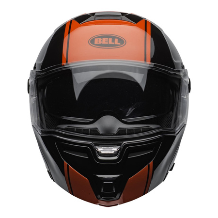 Kask szczękowy BELL SRT MODULAR RIBBON BLACK/RED czarny czerwony