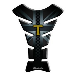 Tankpad KEITI TRIUMPH szary złoty