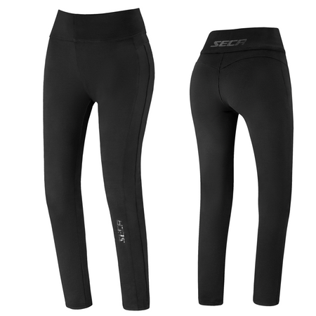 Jeansy motocyklowe damskie SECA FLEX BLACK czarny
