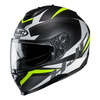 Kask integralny HJC C70 TROKY BLACK/FLO GREEN czarny biały zielony fluo