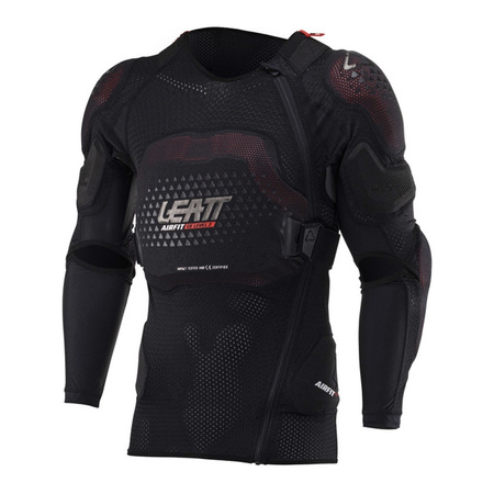 Koszulka z ochraniaczami LEATT 3DF AIRFIT EVO BLACK czarny