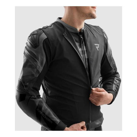 Kurtka skórzana REBELHORN INFERNO BLACK czarny