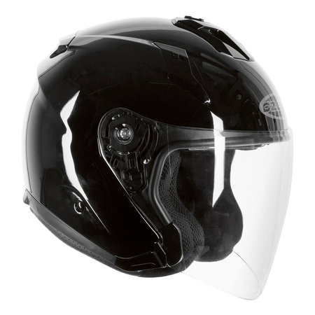 Kask otwarty OZONE CT-01 BLACK czarny