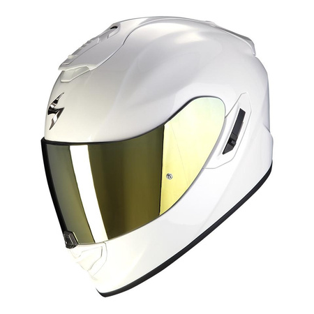 Kask integralny SCORPION EXO 1400 EVO 2 AIR SOLID PEARL WHITE biały
