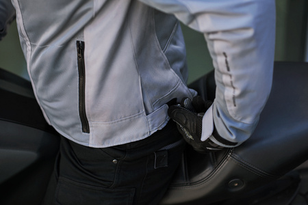 Kurtka tekstylna SHIMA OPENAIR GREY szary