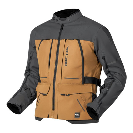 Kurtka tekstylna RICHA INFINITY 3 ADVENTURE BROWN/GREY brązowy szary