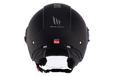 Kask otwarty MT VIALE SV S SOLID MATT BLACK czarny mat