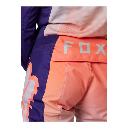 Spodnie cross damskie FOX LADY 180 LEED FLUO ORANGE pomarańczowy fluo szary granatowy