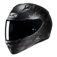 Kask motocyklowy integralny HJC C10 Semi Flat czarny matowy